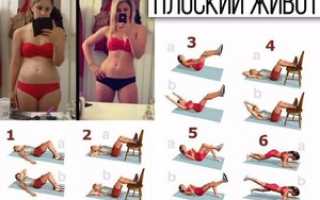 Как убрать нижнюю часть живота и бока