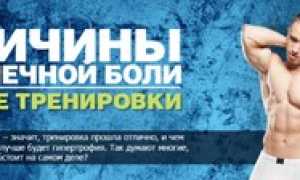 Как снять боли в мышцах после тренировки