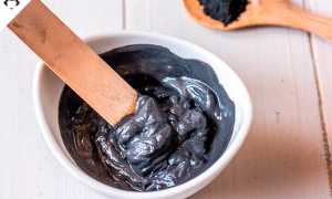 Чёрная маска от чёрных точек в домашних условиях