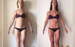 Результаты сушки тела для девушек с фото до и после