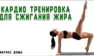 Кардиотренировка для похудения в домашних условиях