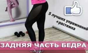 Как накачать внутреннюю часть бедра в домашних условиях