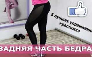 Как накачать внутреннюю часть бедра в домашних условиях