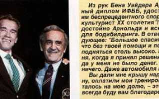 Арнольд Шварценеггер – культурист? Нет, это было бы слишком просто.
