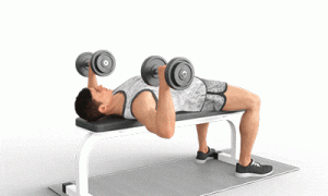 Как накачать грудь гантелями – 5 лучших упражнений