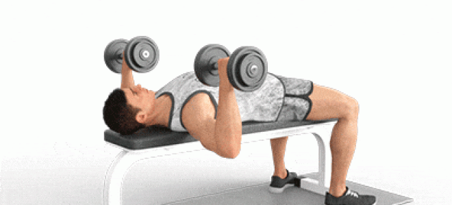 Как накачать грудь гантелями – 5 лучших упражнений