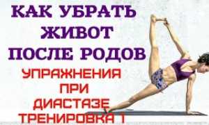 Упражнения для укрепления и подтяжки живота после родов