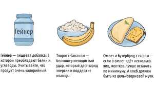 Питание перед тренировкой и после для набора массы: научный подход