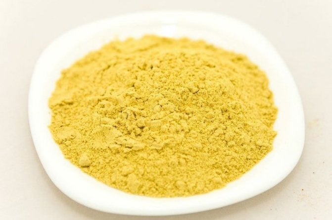 Очистка сухой горчицей и кофе