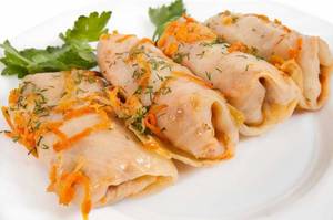 Голубцы с мясом и рисом