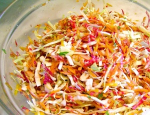 Классический  салат Метелка