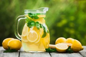 Лимонная вода для похудения