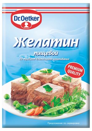 Польза желатины