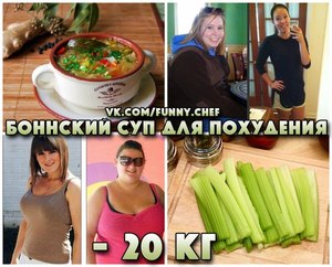Правила потребления боннского супа