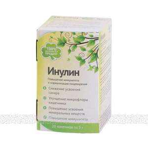 Продукты, содержащие инулин