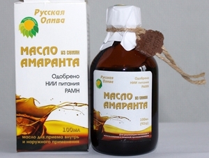 Как производится амарантовое масло