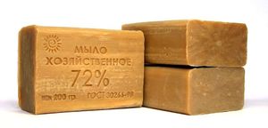 Как производится хозяйственное мыло