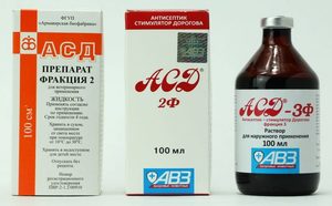 Состав и форма выпуска АСД