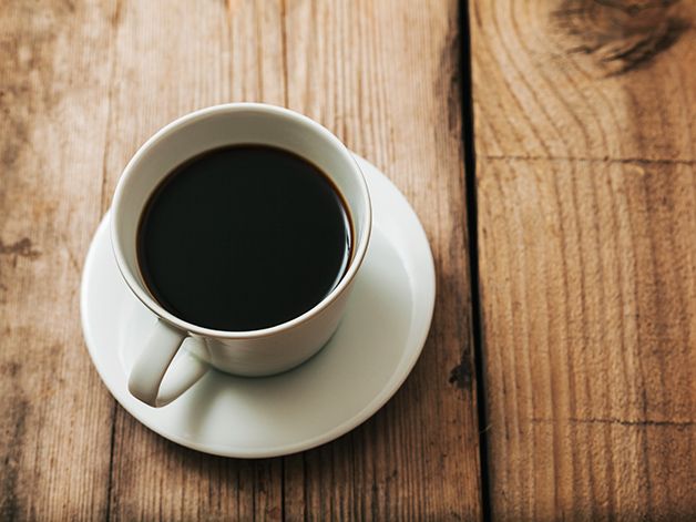 Чашка черного кофе