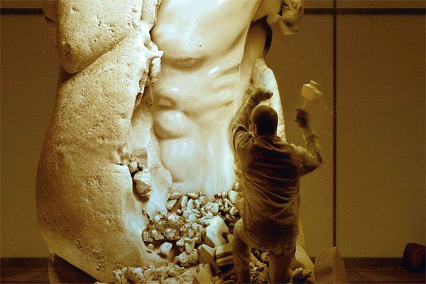 Как получить рельефный пресс