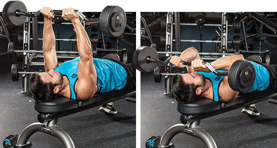 Французский жим лежа