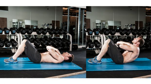 Классические скручивания на полу