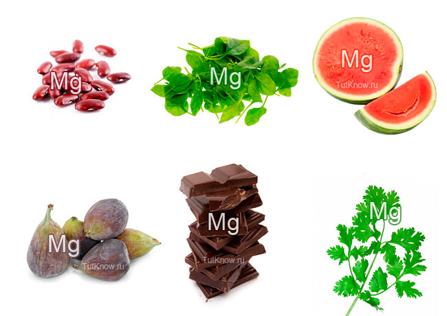 магний в продуктах