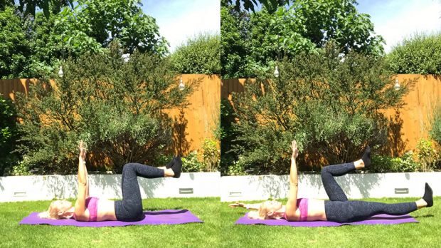 Упражнение мертвый жук