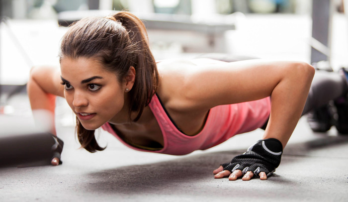 Отжимания от пола