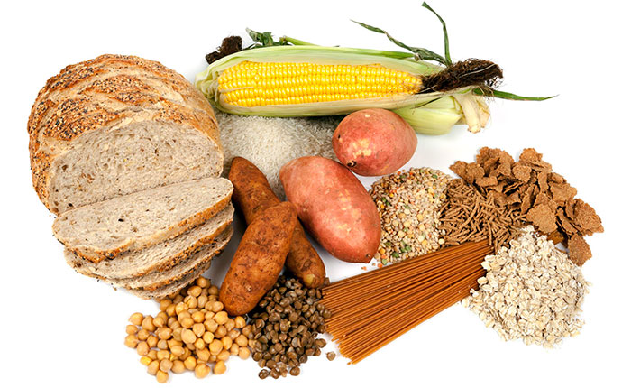 Продукты богатые углеводами