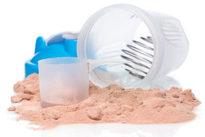 Сывороточный протеин и шейкер