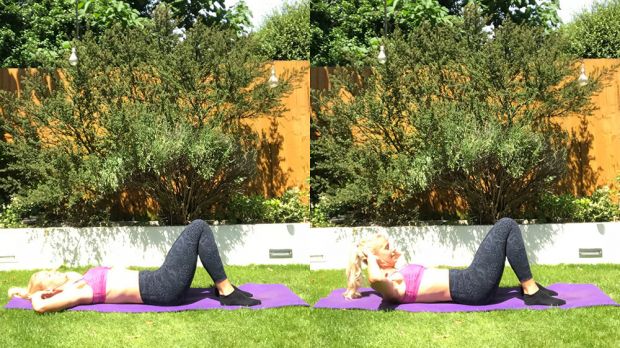 Скручивания на полу