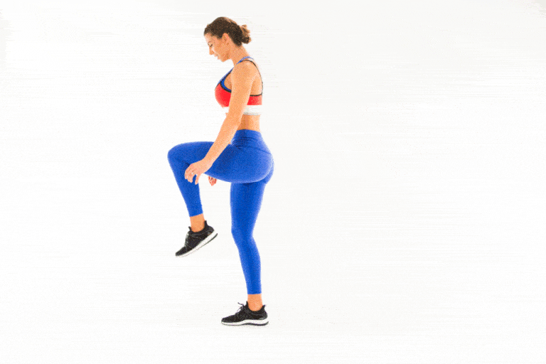 Становая тяга на одной ноге