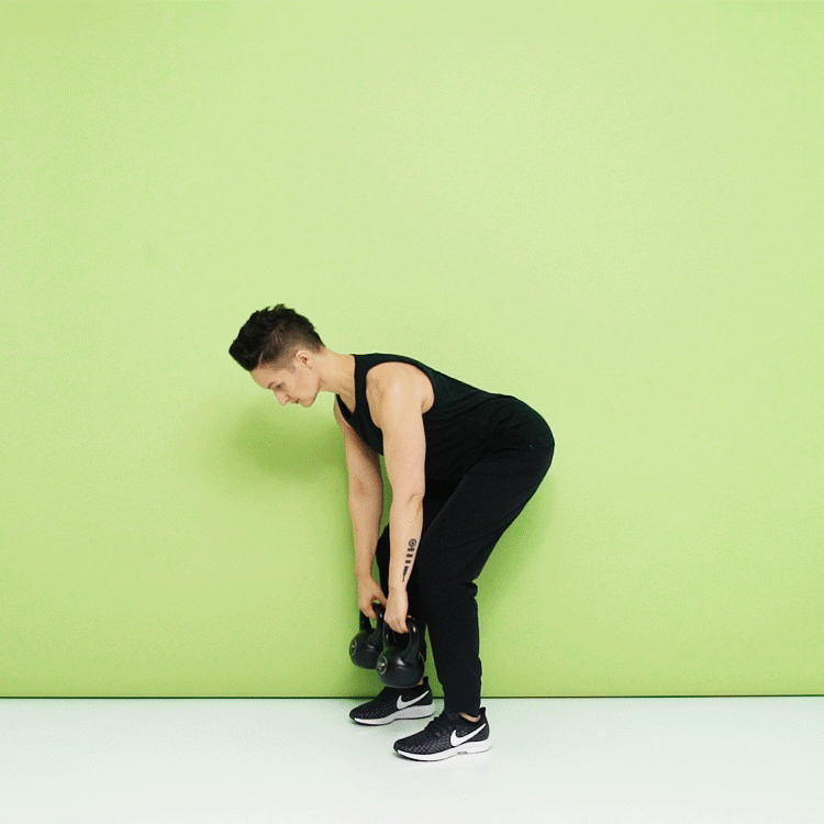 Румынская становая тяга