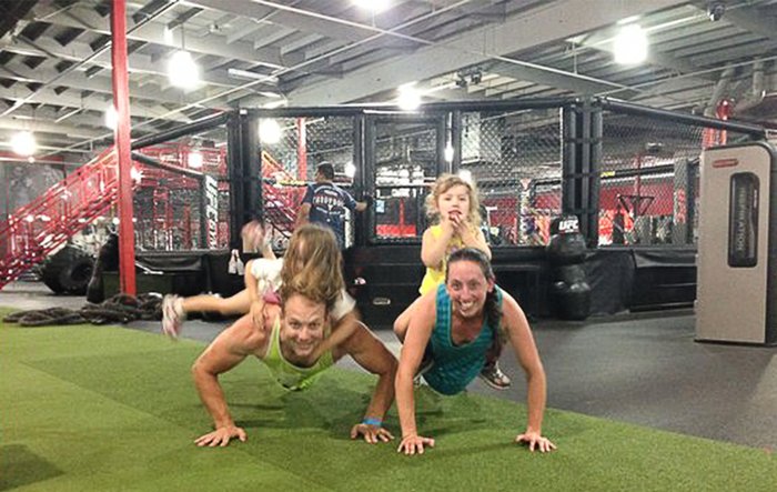 Тренировка в зале