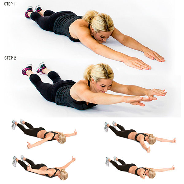 Упражнение лодочкка