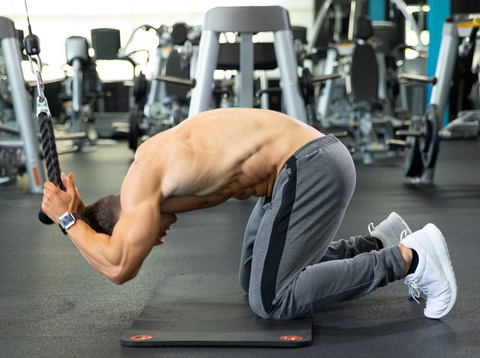 Косые скручивания в блоке