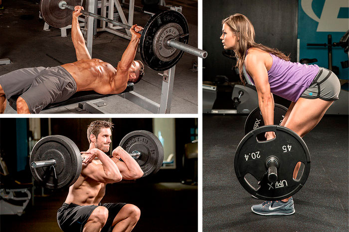 Комплекс упражнений на массу