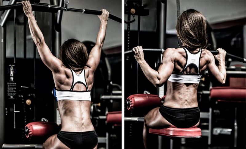 Комплекс на спину и плечи