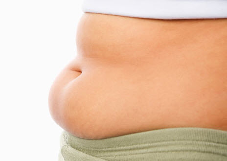 Жира на животе